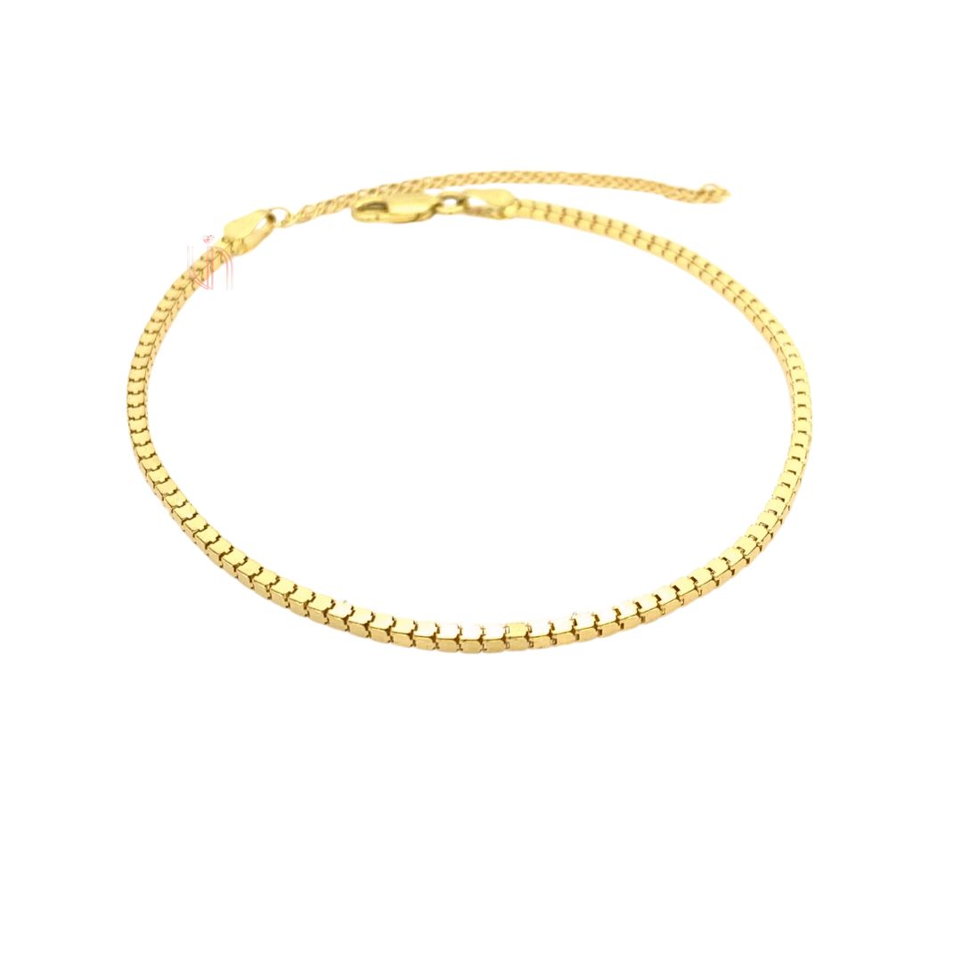 Pulseira Riviera Sem Pedra em Ouro Amarelo 18k