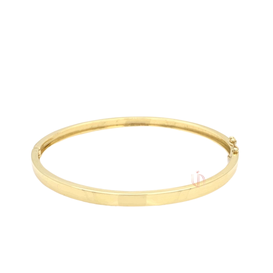 Bracelete Liso em Ouro Amarelo 18k